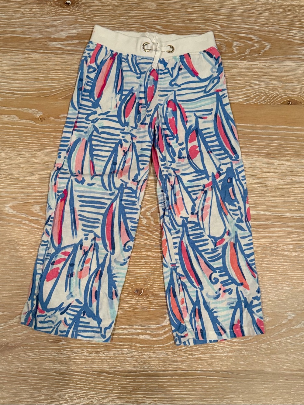 Lilly Pulitzer beach pants size S (4-5) Like New! - Picture 2 of 5